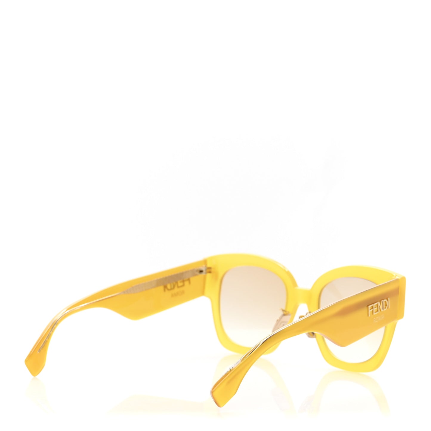 Acetate Sunglasses FF 0458/G/S Yellow