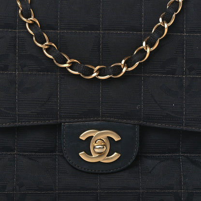 Chanel Nylon Medium Travel Flap Black 8 of 8