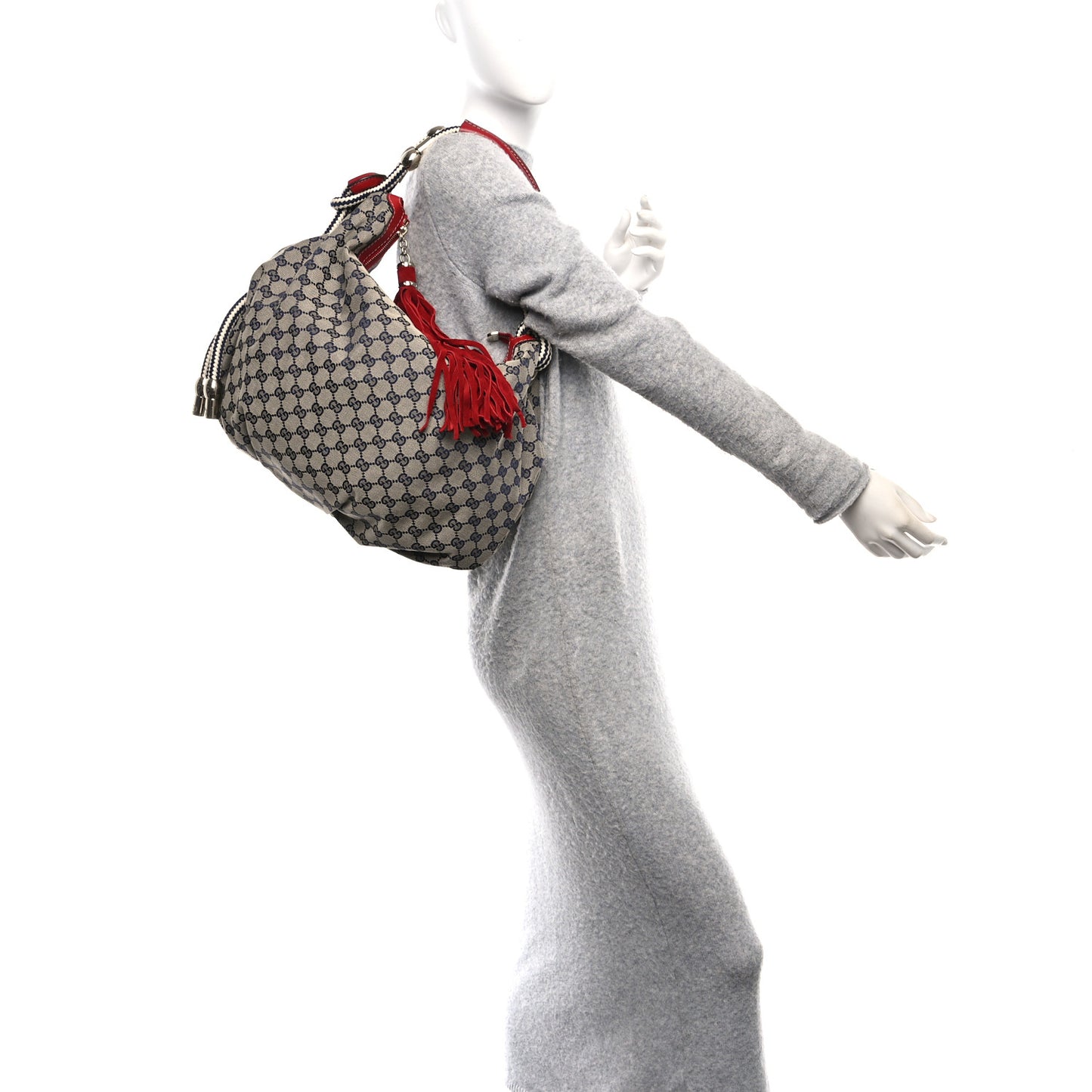 Monogram Acapulco Medium Hobo Navy