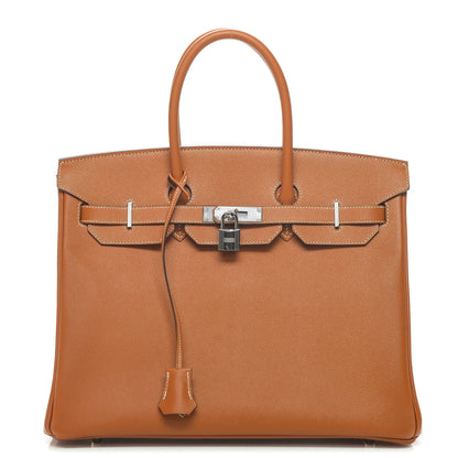 Hermes Epsom Birkin 35 Toffee 1 of 26