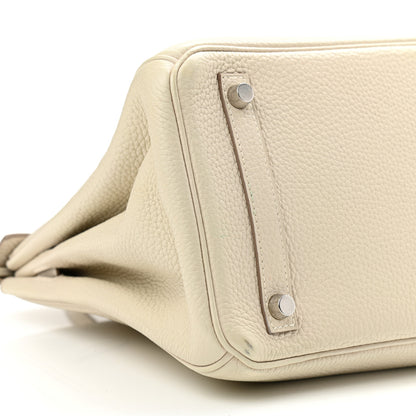 Hermes Taurillon Clemence Birkin 30 Beton 9 of 17