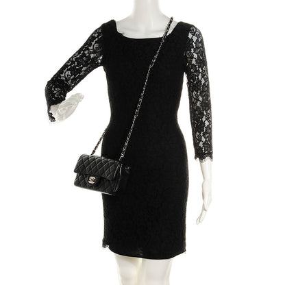 Chanel Caviar Quilted Mini Rectangular Flap Black 2 of 9