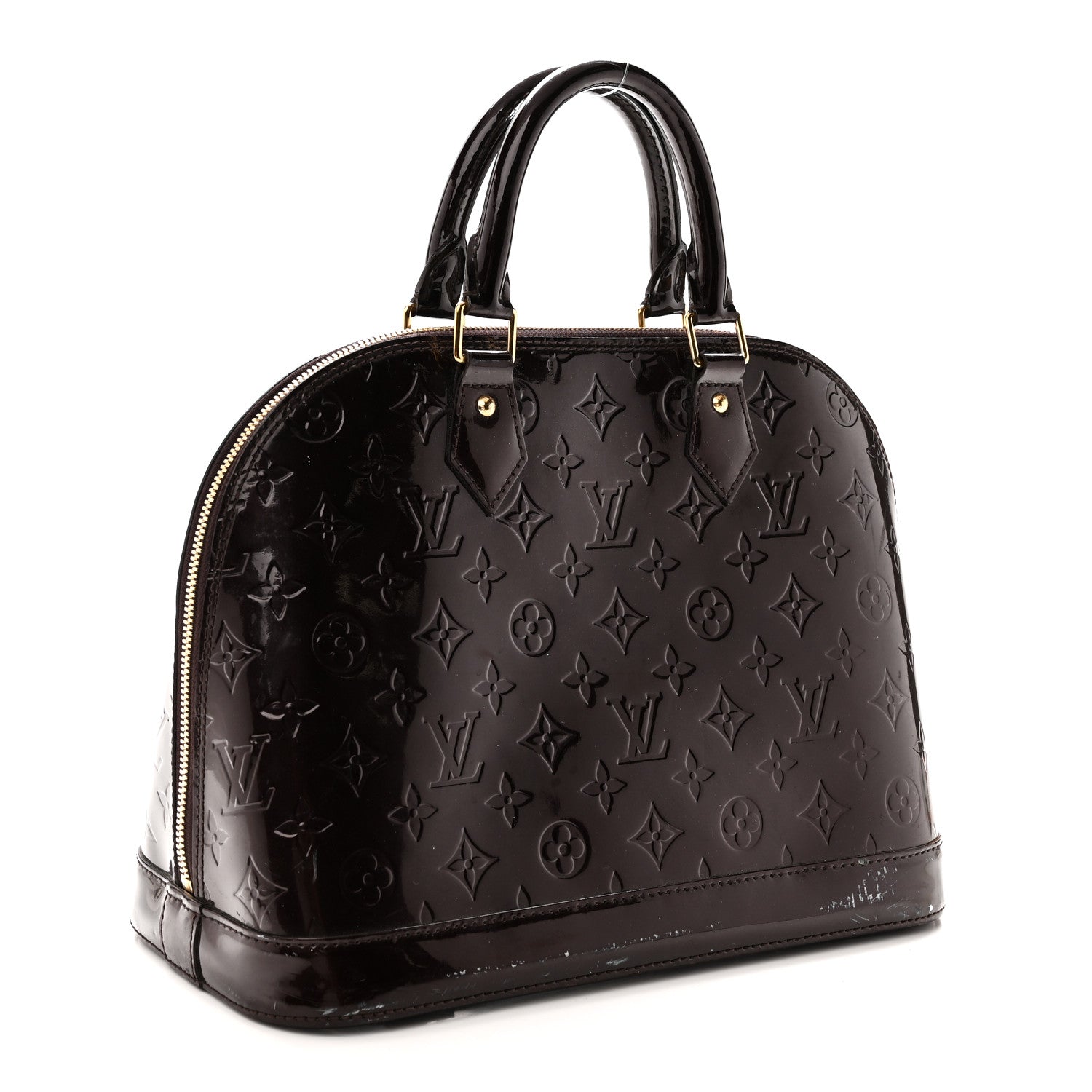Louis Vuitton Vernis Alma PM Amarante 3 of 9
