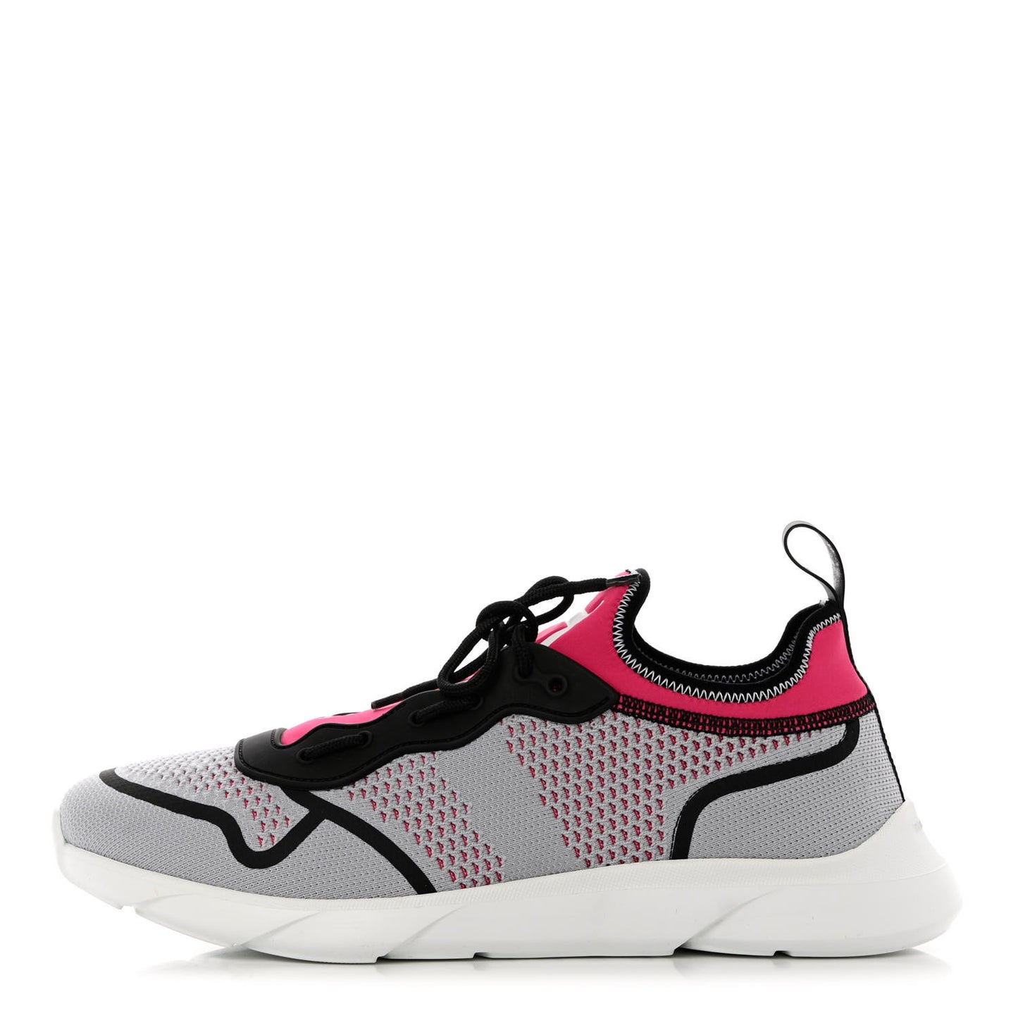 Technical Knit Mens B21 Sneakers 45 Grey Pink Black