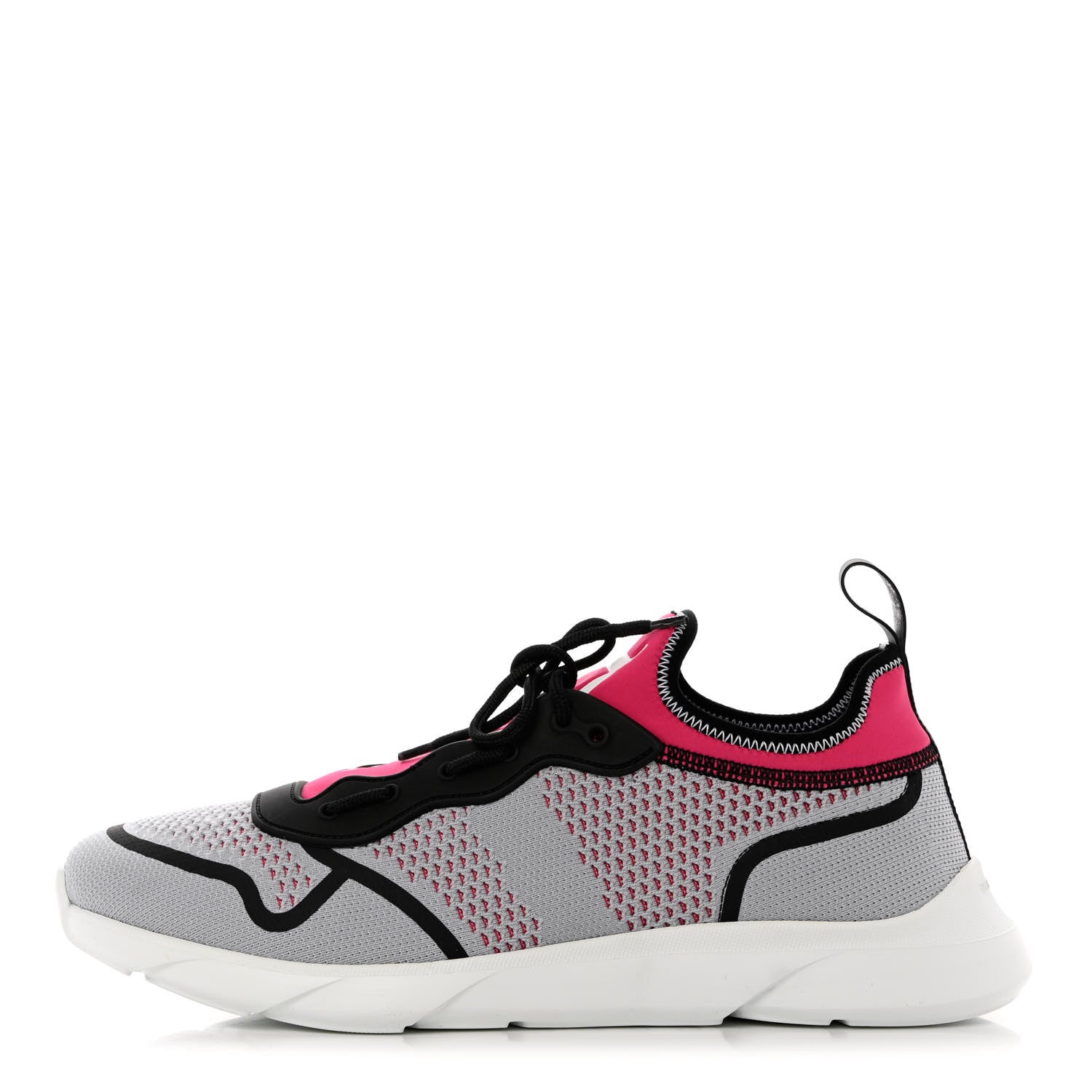 Christian Dior Technical Knit Mens B21 Sneakers 45 Grey Pink Black 1 of 9