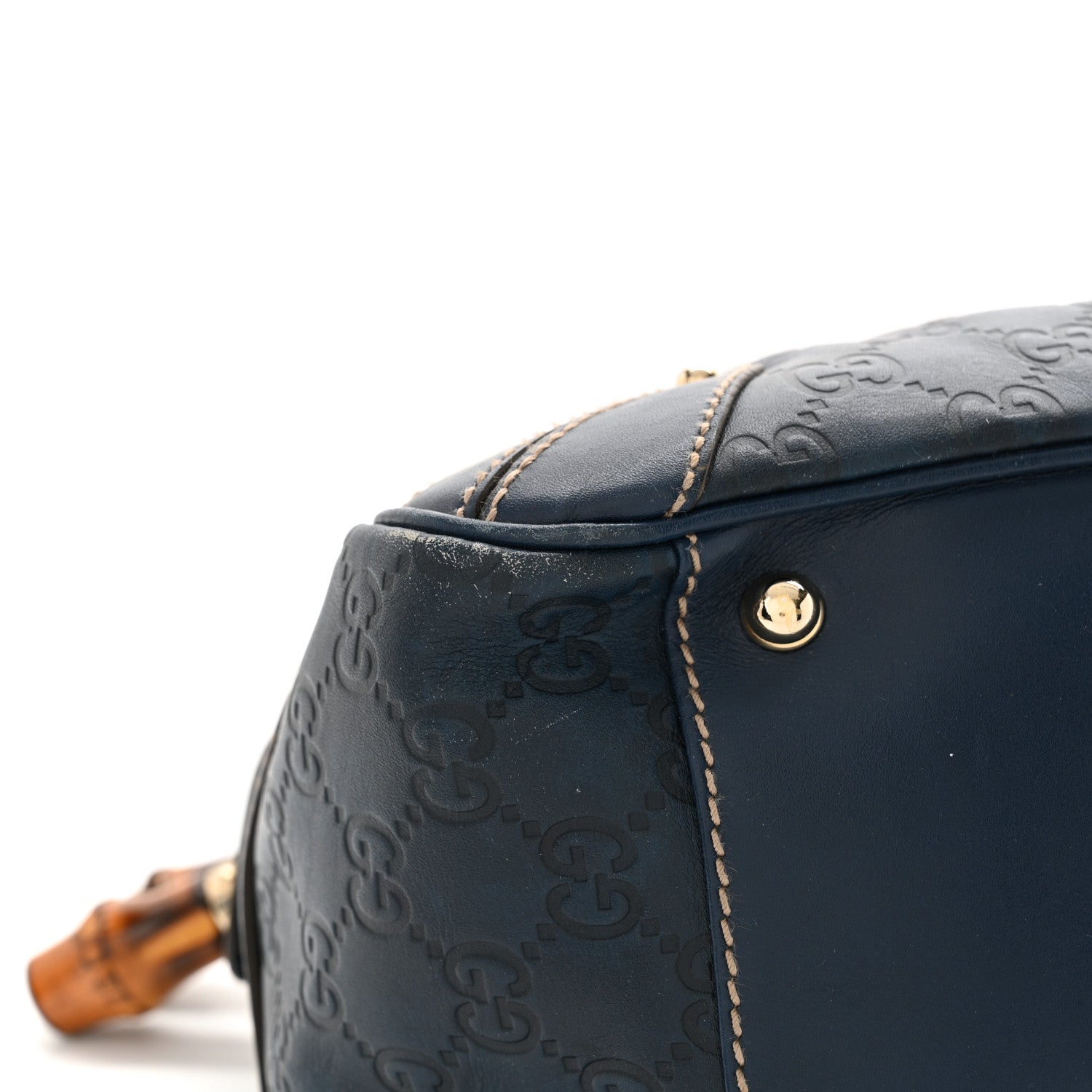 Gucci Guccissima Large Wave Boston Blue 17 of 17