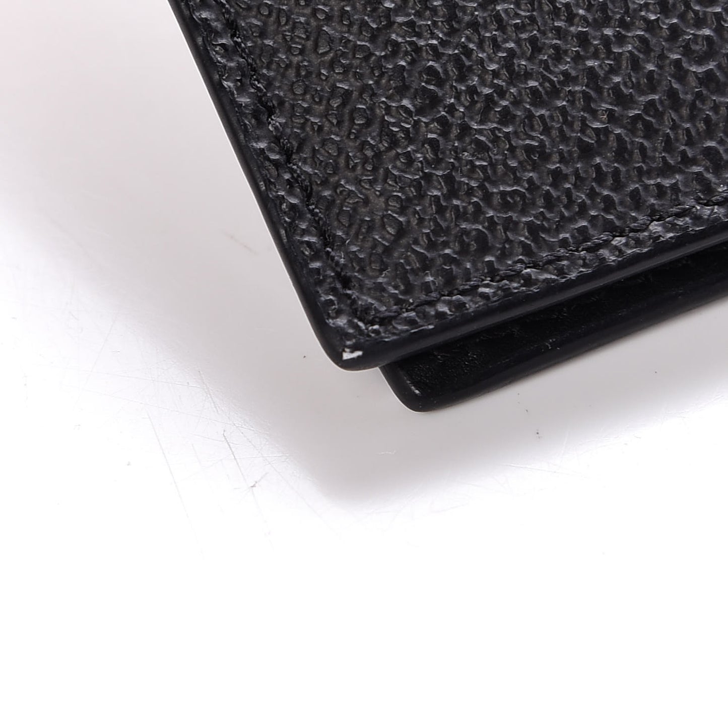 Textured Coated Canvas Rottweiler Print Card Holder Black