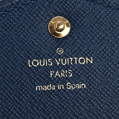 Louis Vuitton Monogram Jacquard Denim Sarah Wallet Bleu 6 of 11