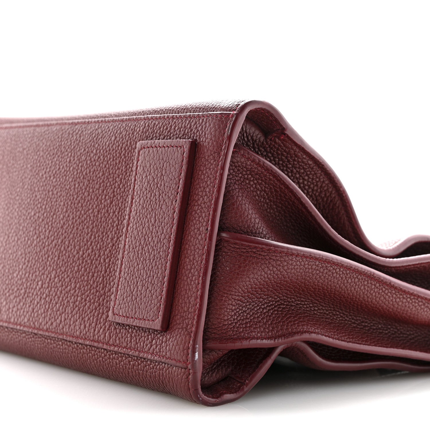 Saint Laurent Grained Calfskin Small Supple Sac De Jour Dark Pallisandre 10 of 16
