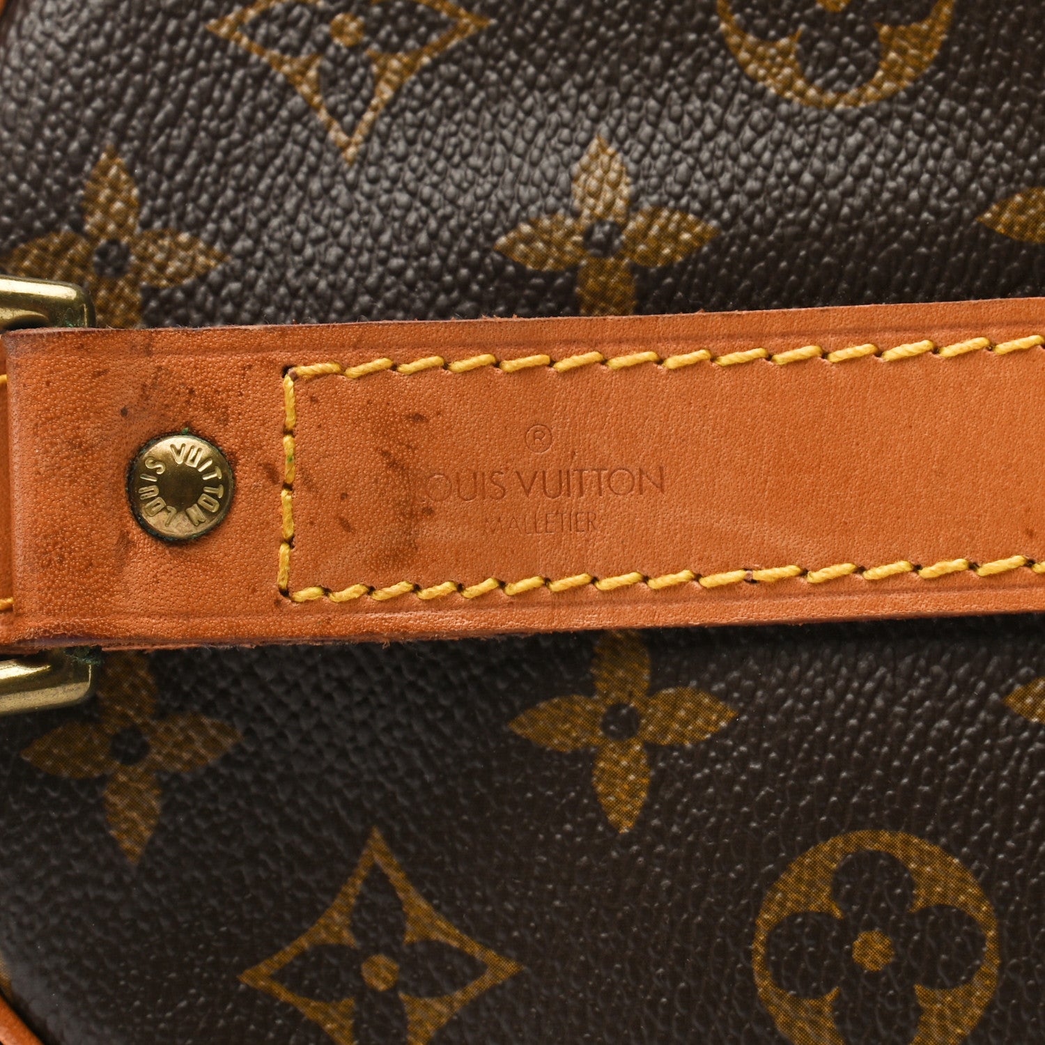 Louis Vuitton Monogram Keepall Bandouliere 60 6 of 12