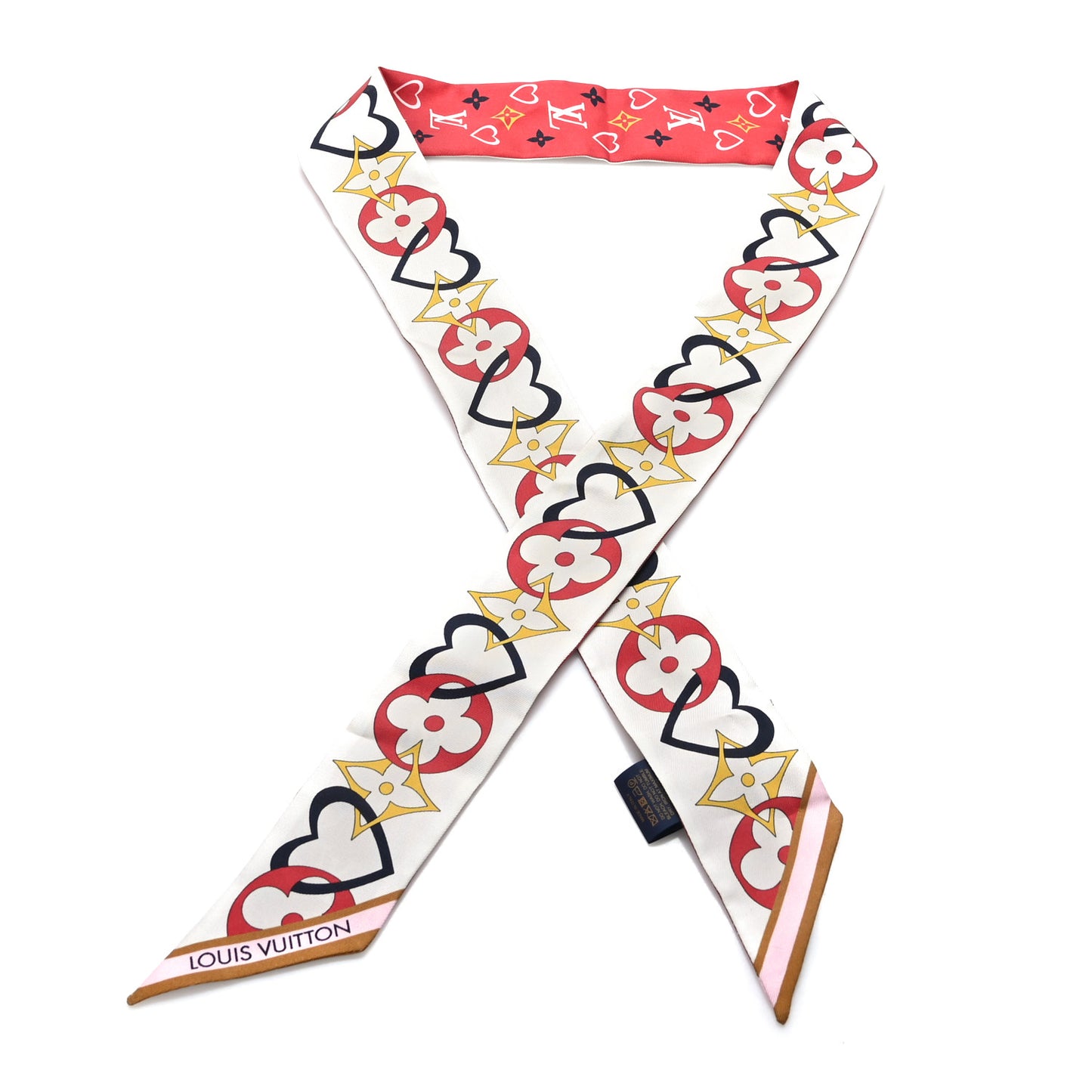 Silk My True LV BB Bandeau Red