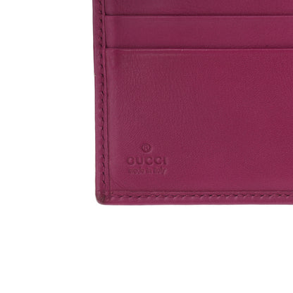 Gucci Monogram Dice French Flap Wallet Fuchsia 7 of 10