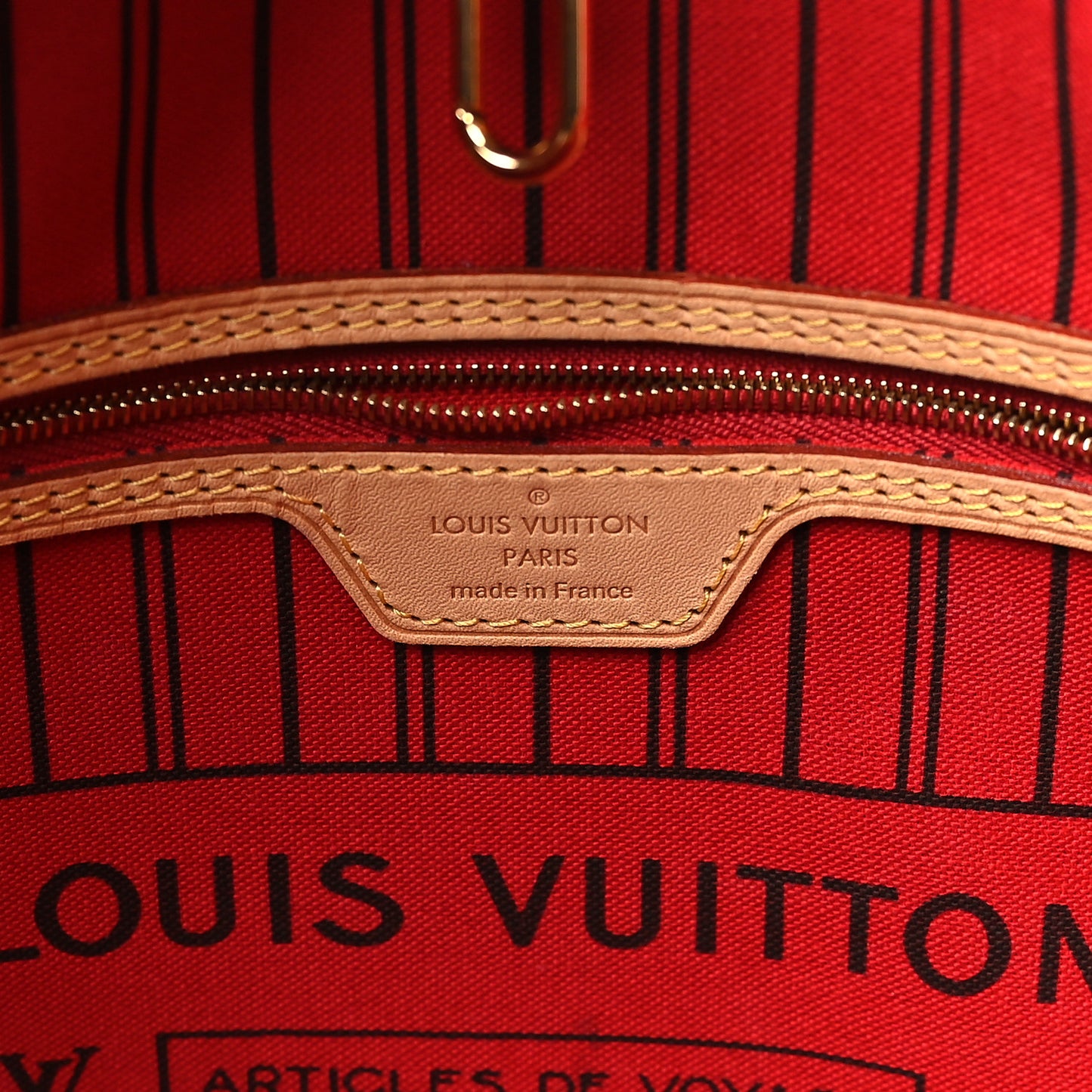 Monogram Neo Neverfull MM Cherry