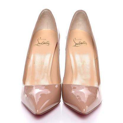 Christian Louboutin Patent So Kate 120 Pumps 37.5 Nude 2 of 7