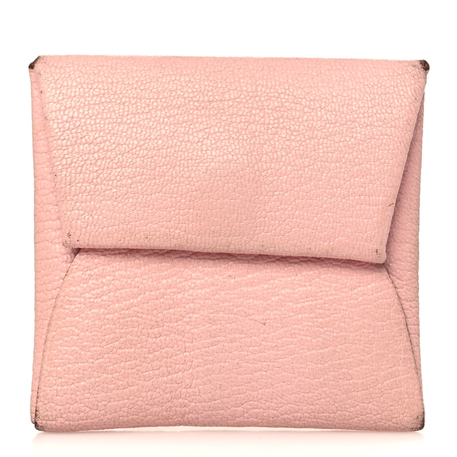Hermes Chevre Mysore Bastia Coin Purse Rose Sakura 1 of 10