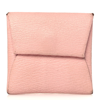 Hermes Chevre Mysore Bastia Coin Purse Rose Sakura 1 of 10