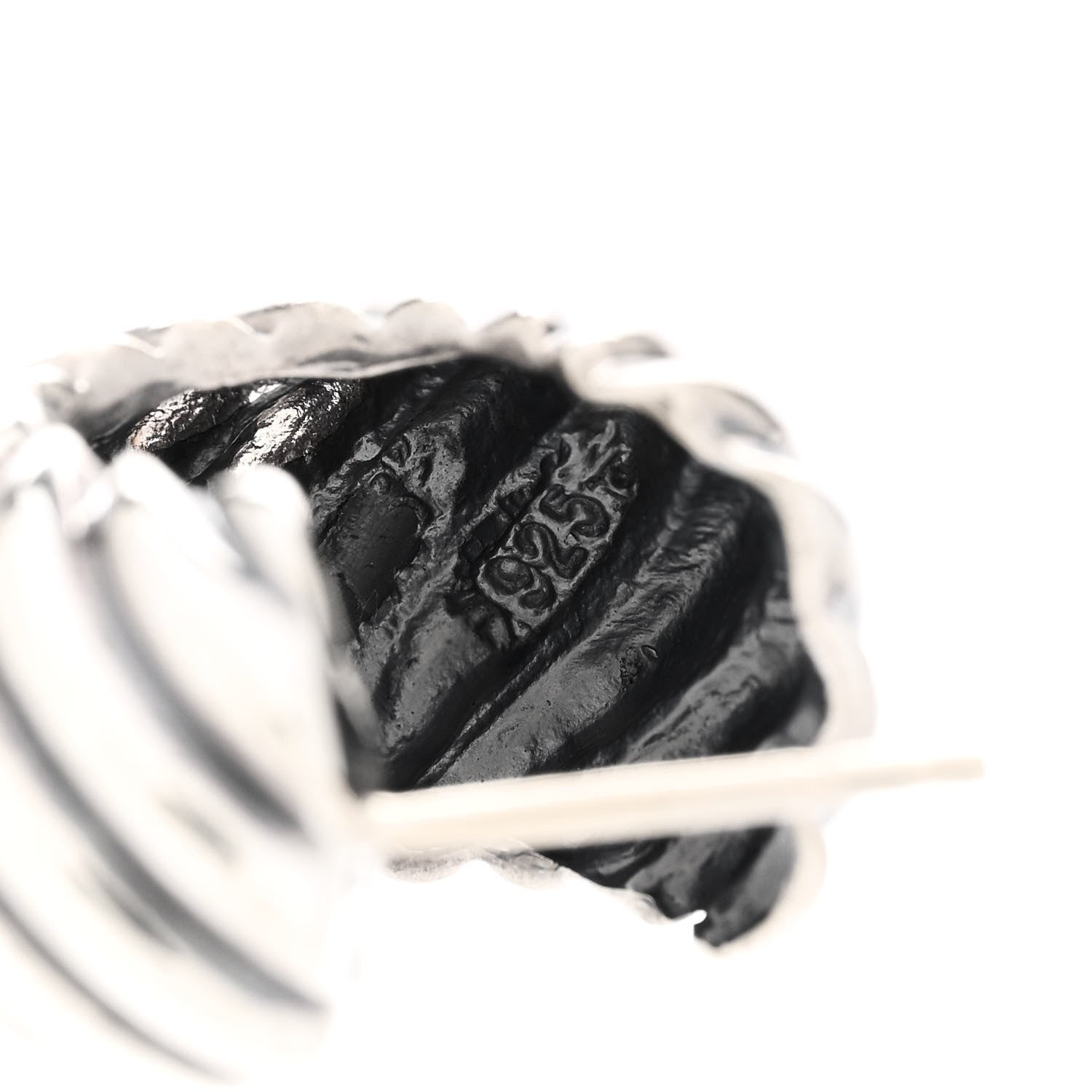 David Yurman Sterling Silver Cable Classics Hoop Earrings 5 of 5
