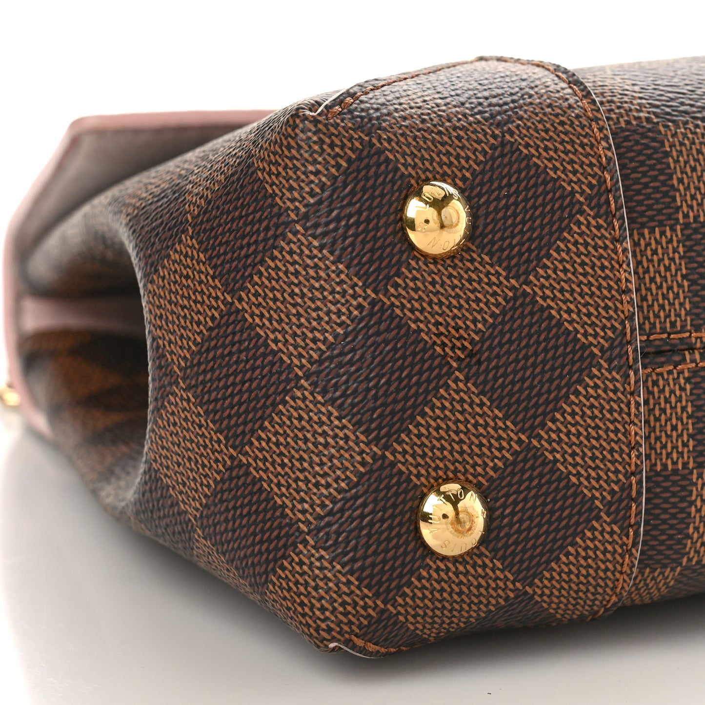 Damier Ebene Caissa Clutch Rose Ballerine