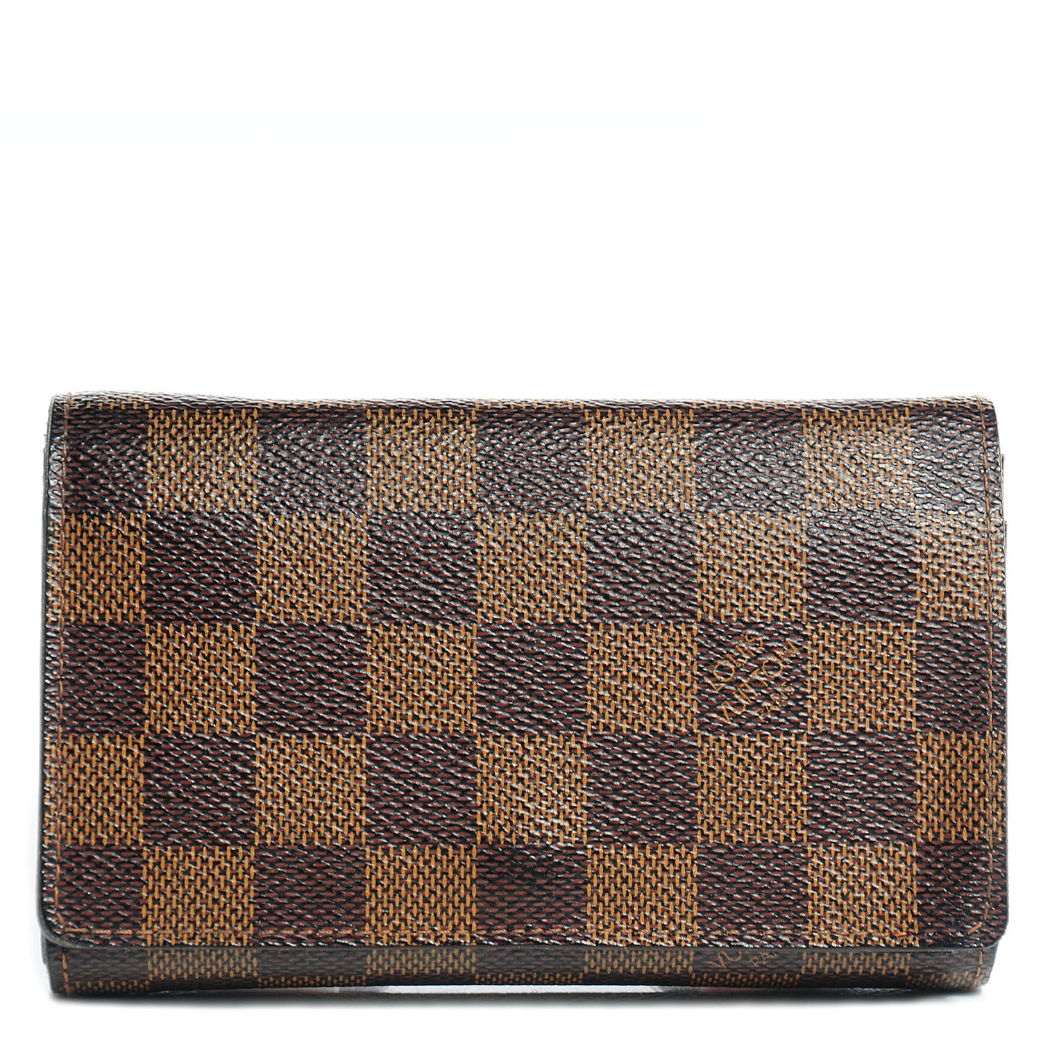 Louis Vuitton Damier Ebene Porte-Monnaie Billets Tresor Wallet 1 of 8