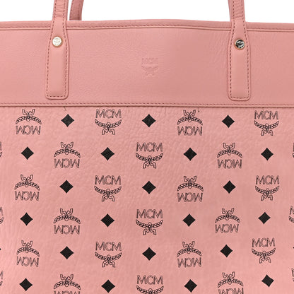 MCM Visetos Aren Tote Soft Pink 7 of 12