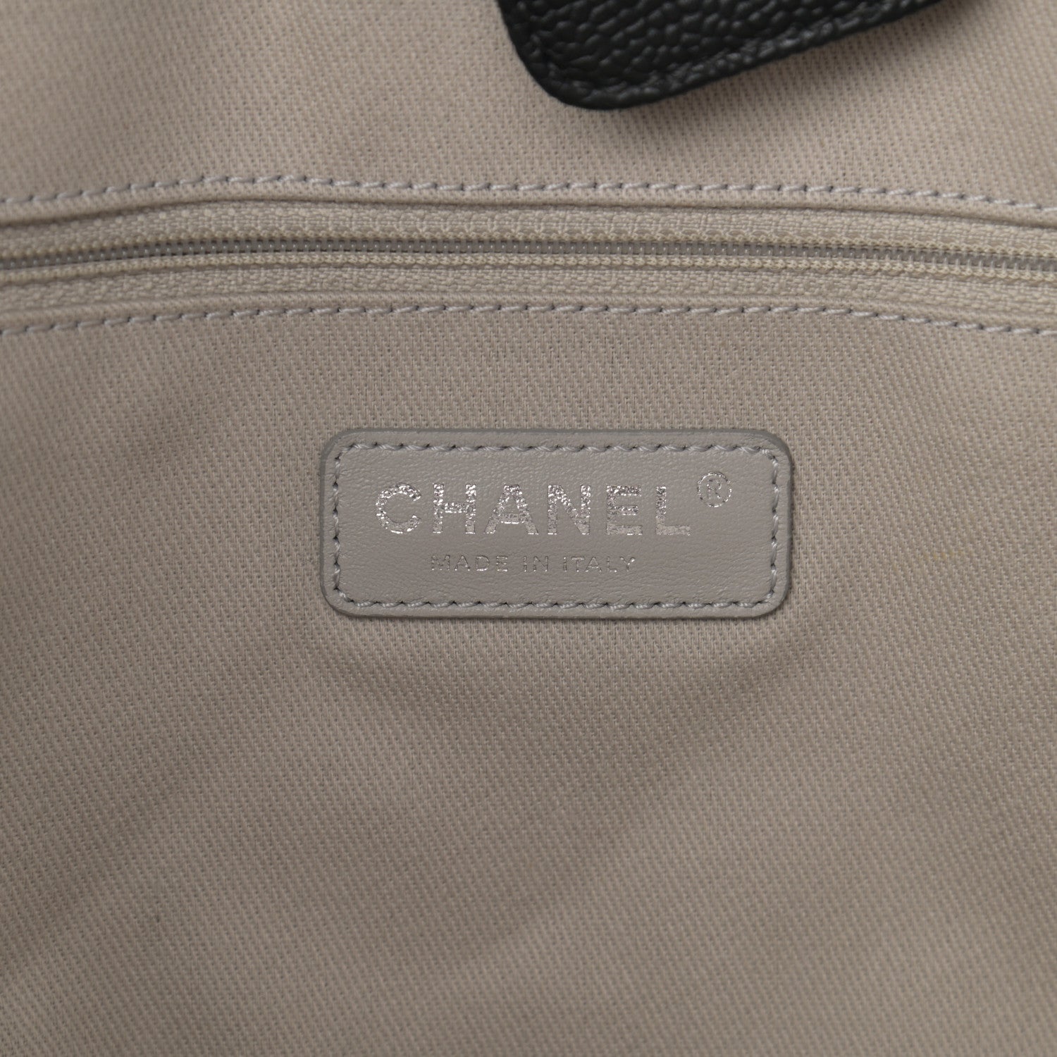 Chanel Glazed Calfskin Small Deauville Tote Black 6 of 11
