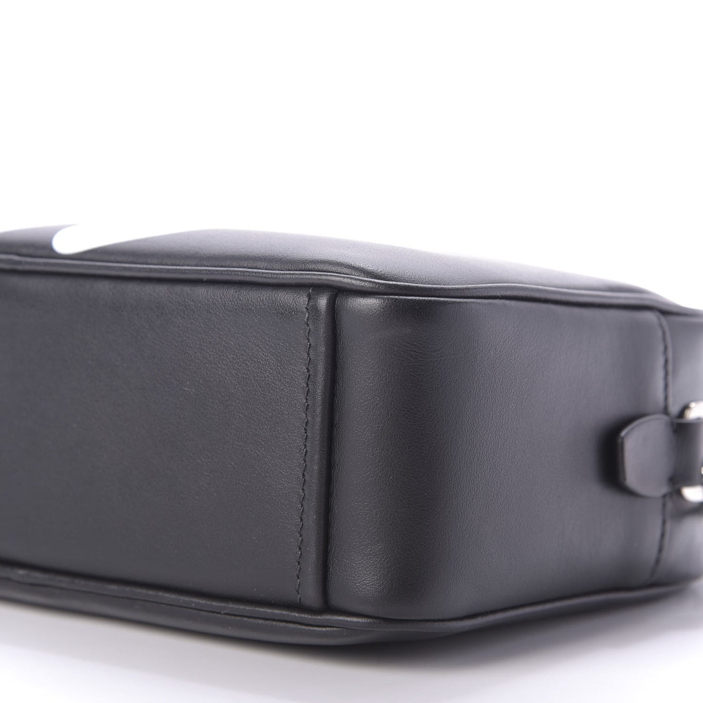 City Calf Banana Print Camera Bag Black Fuchsia