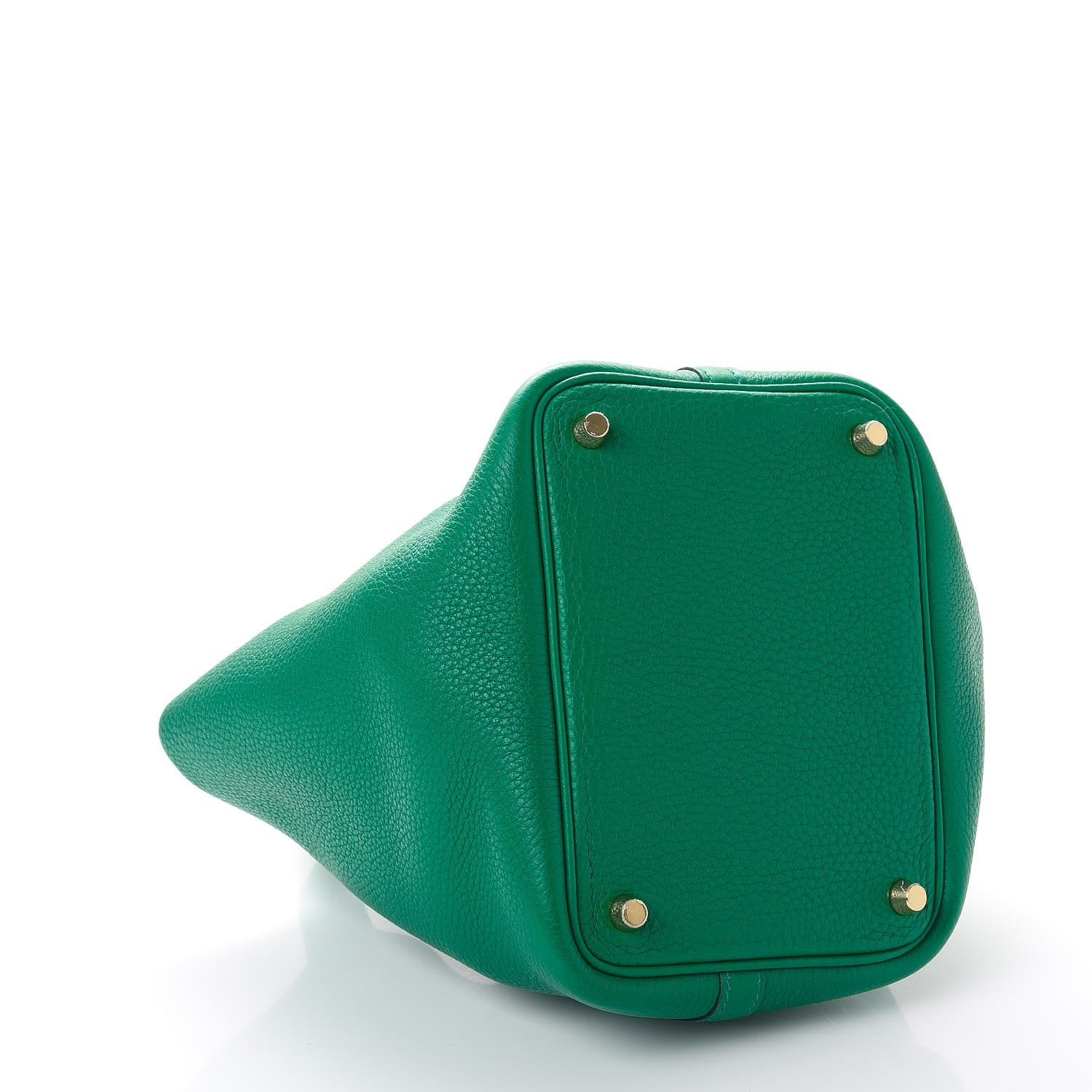 Hermes Taurillon Clemence Picotin Lock 18 PM Vert Vertigo 4 of 8