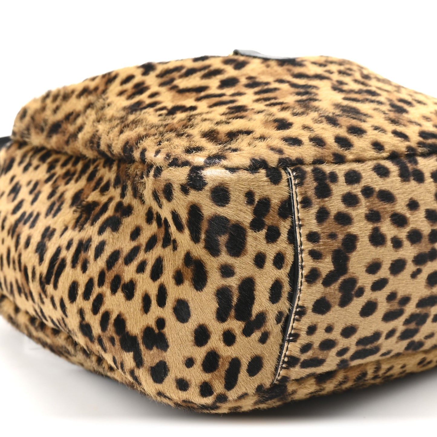 Pony Hair Calfskin Leopard Print Small Le 5 A 7 Soft Hobo