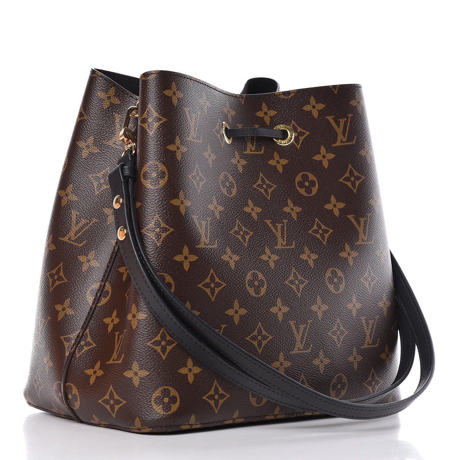 Louis Vuitton Monogram Neonoe MM Black 3 of 11
