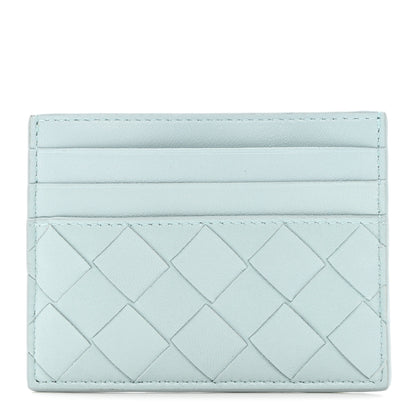 Bottega Veneta Nappa Intrecciato Card Holder Light Blue 1 of 7