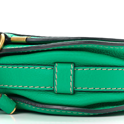 Chloe Calfskin Mini Marcie Round Crossbody Bag Jade Green 8 of 9