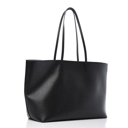 Fendi Vitello Elite Cuoio Monster Buggies Medium Roll Tote Black Multicolor Blue Cobalto 3 of 11