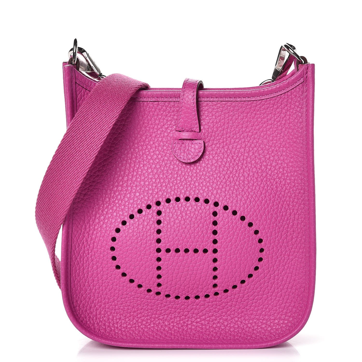 Hermes Taurillon Clemence Evelyne TPM Magnolia 1 of 8
