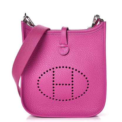 Hermes Taurillon Clemence Evelyne TPM Magnolia 1 of 8