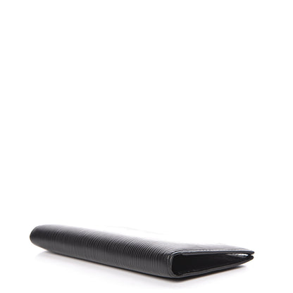 Louis Vuitton Epi Checkbook Cover Black 5 of 9