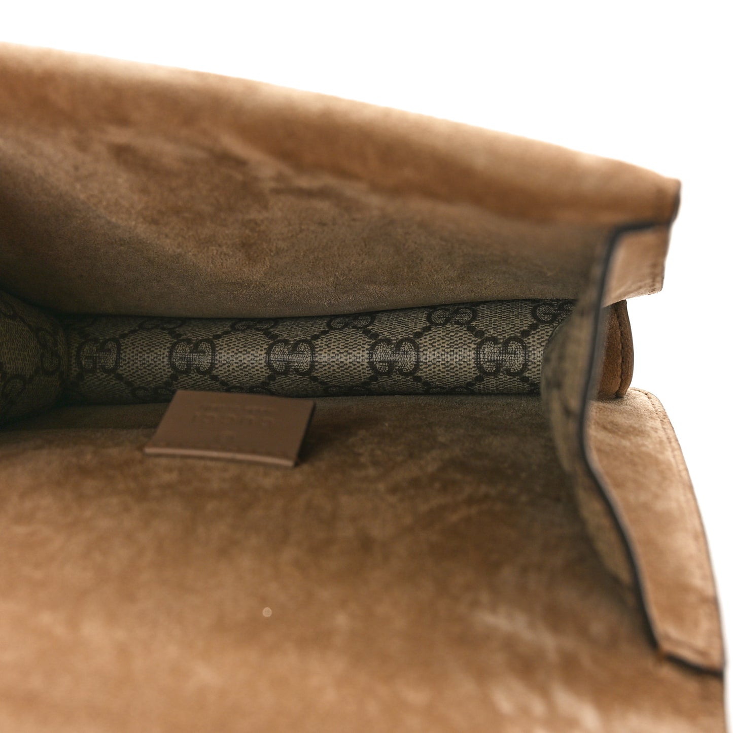 GG Supreme Monogram Mini Dionysus Shoulder Bag Taupe