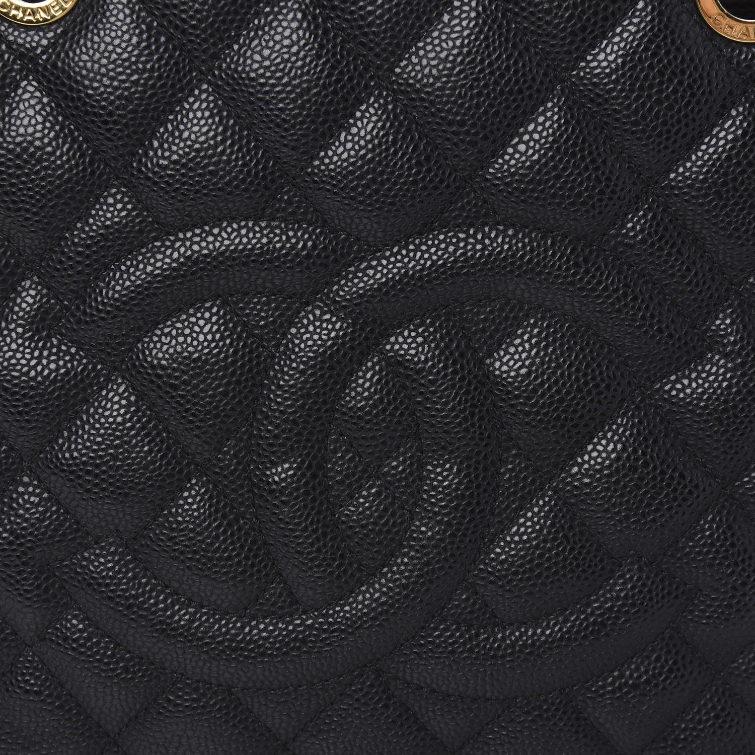 Chanel Caviar Quilted Grand Shopping Tote GST Black 10 of 10