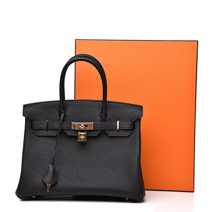 Hermes Togo Birkin 30 Black 30 of 30