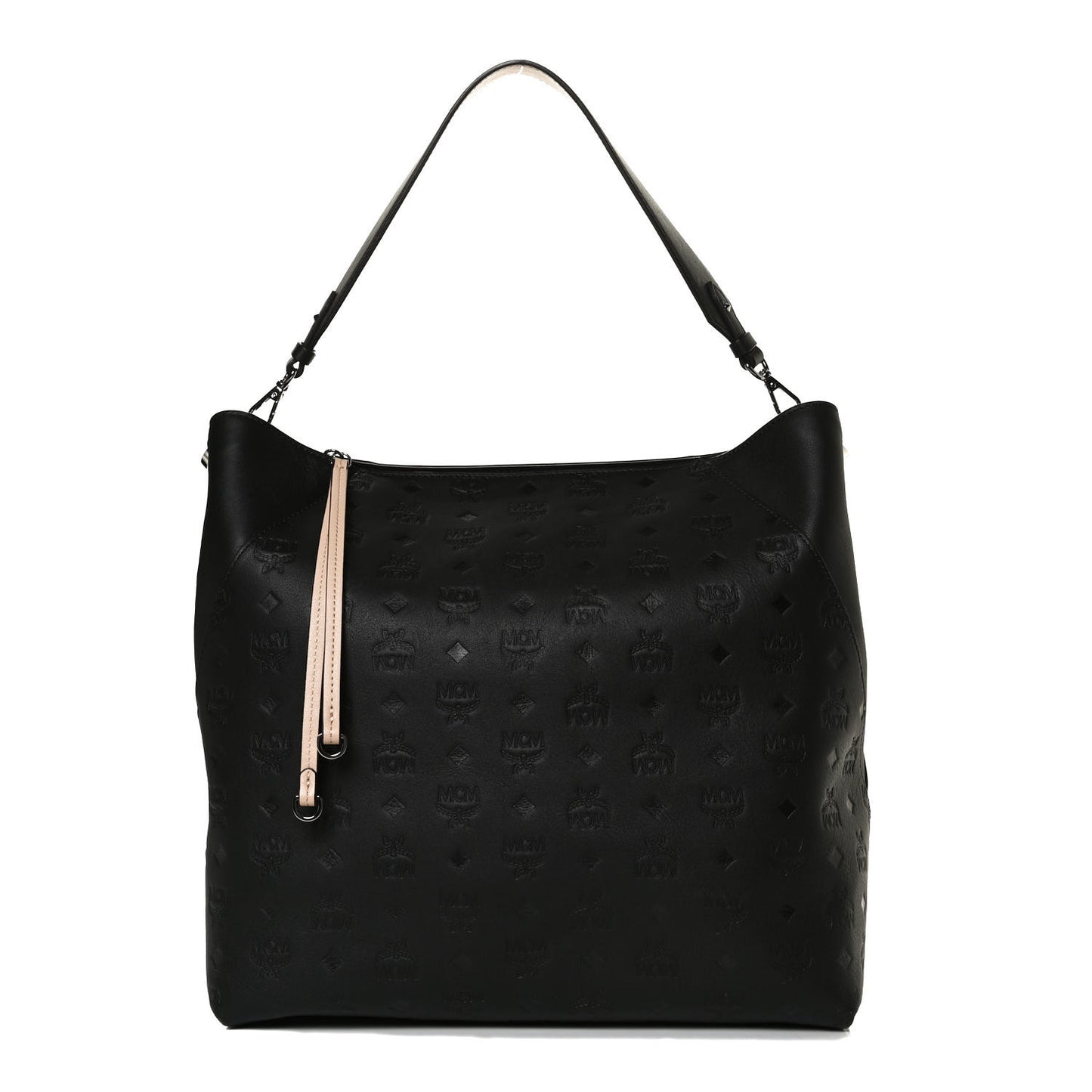Calfskin Ottomar Large Klara Hobo Black
