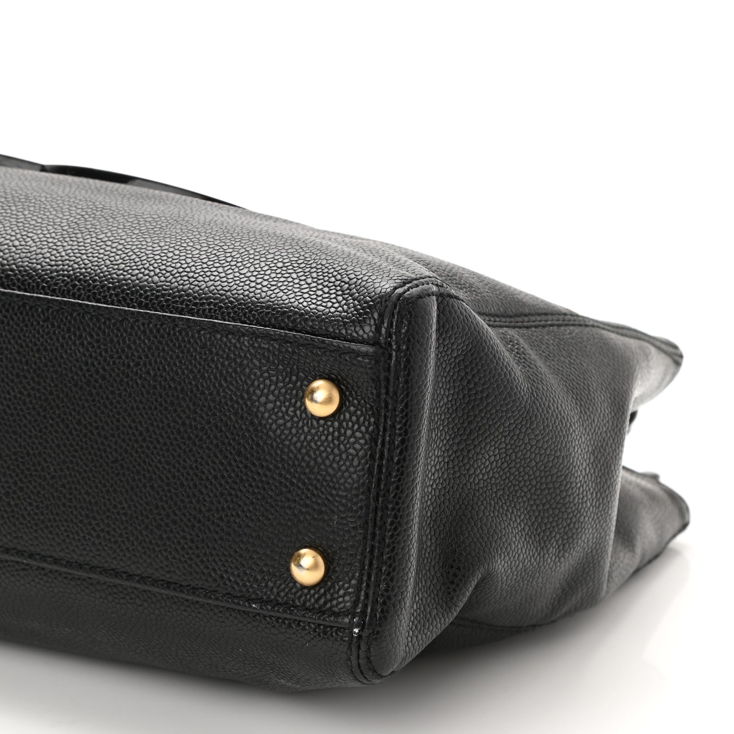 Caviar Bekko Chain Tote Black