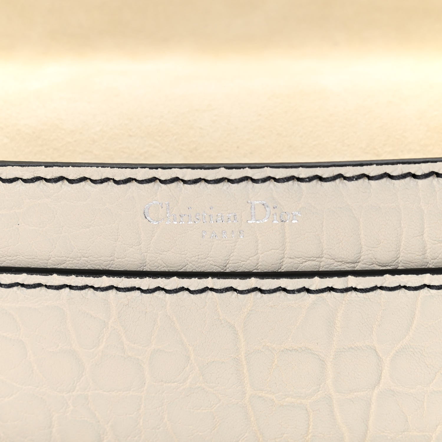 Christian Dior Canyon Grained Lambskin J'Adior Chain Flap Bag Off White 5 of 6