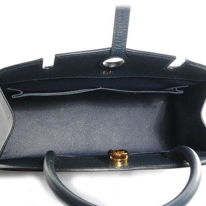 Hermes Courchevel Dalvy 30 Bleu Marine 6 of 9