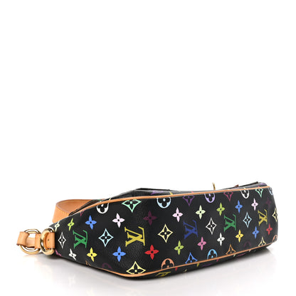 Louis Vuitton Monogram Multicolor Lodge GM Black 4 of 13