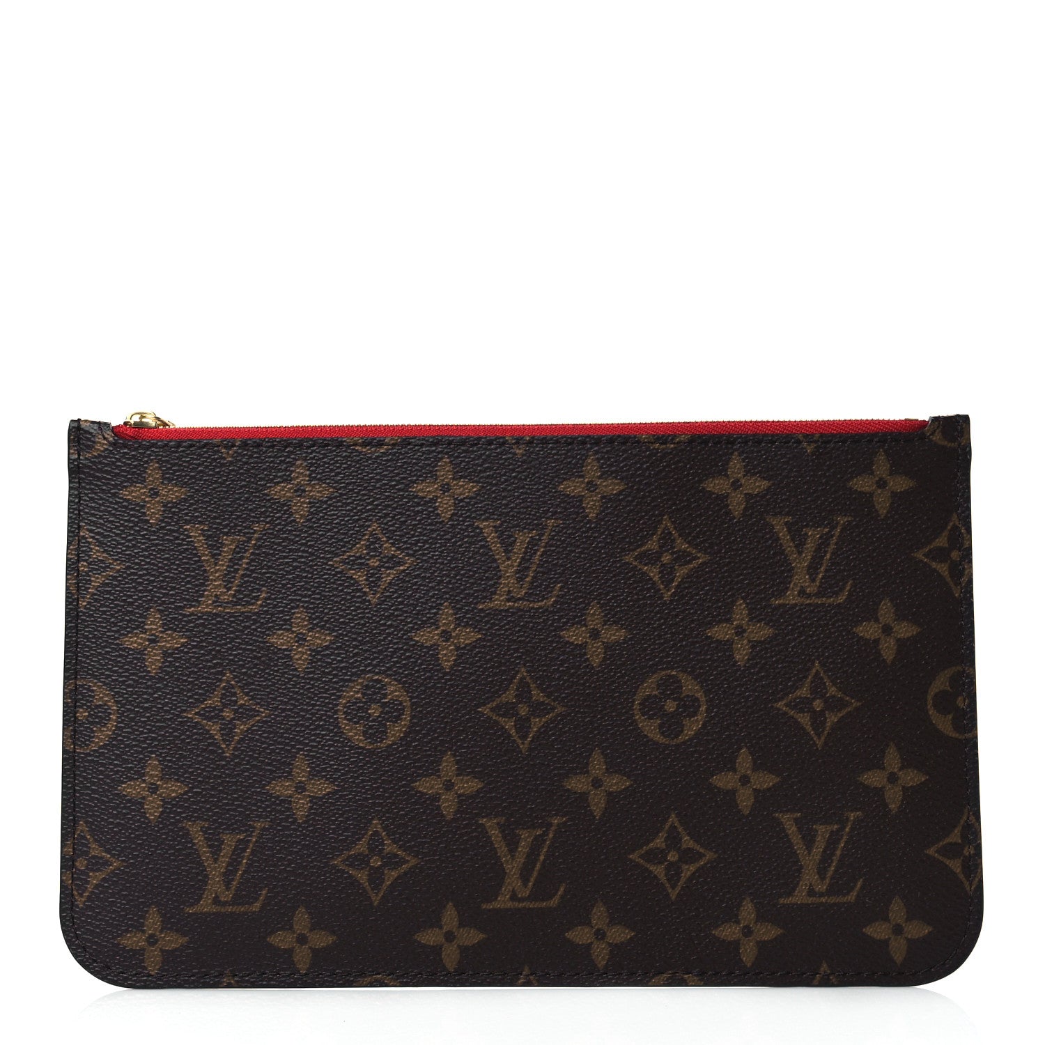 Louis Vuitton Monogram Neverfull MM GM Pochette Cherry 1 of 9