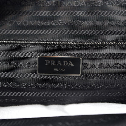 Prada Tessuto Nylon Saffiano Tote Black 6 of 10