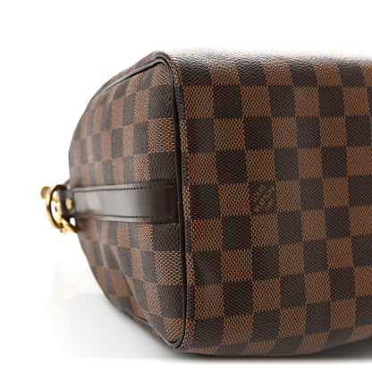 Louis Vuitton Damier Ebene Speedy Bandouliere 25 9 of 10