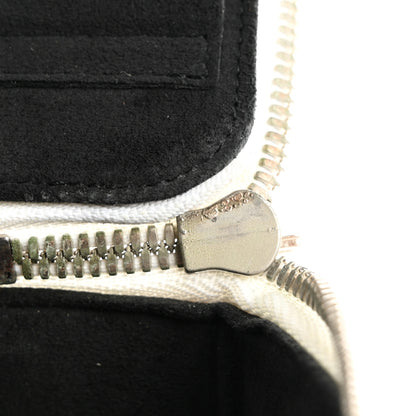 Chanel Lambskin Quilted Large Top Handle Jewelry Box With Chain White 13 of 18