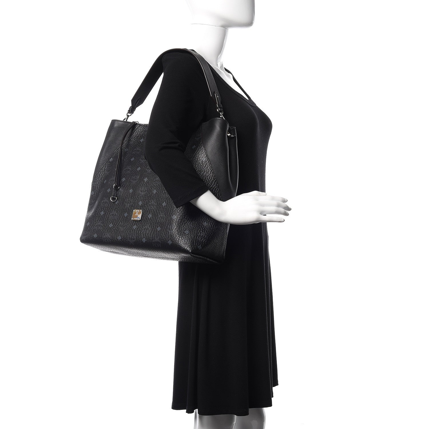 MCM Visetos Large Klara Hobo Black 2 of 10