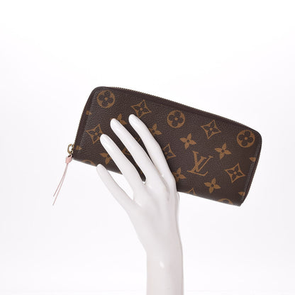 Louis Vuitton Monogram Clemence Wallet Rose Ballerine 2 of 8