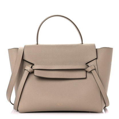 Celine Grained Calfskin Mini Belt Bag Light Taupe 1 of 14